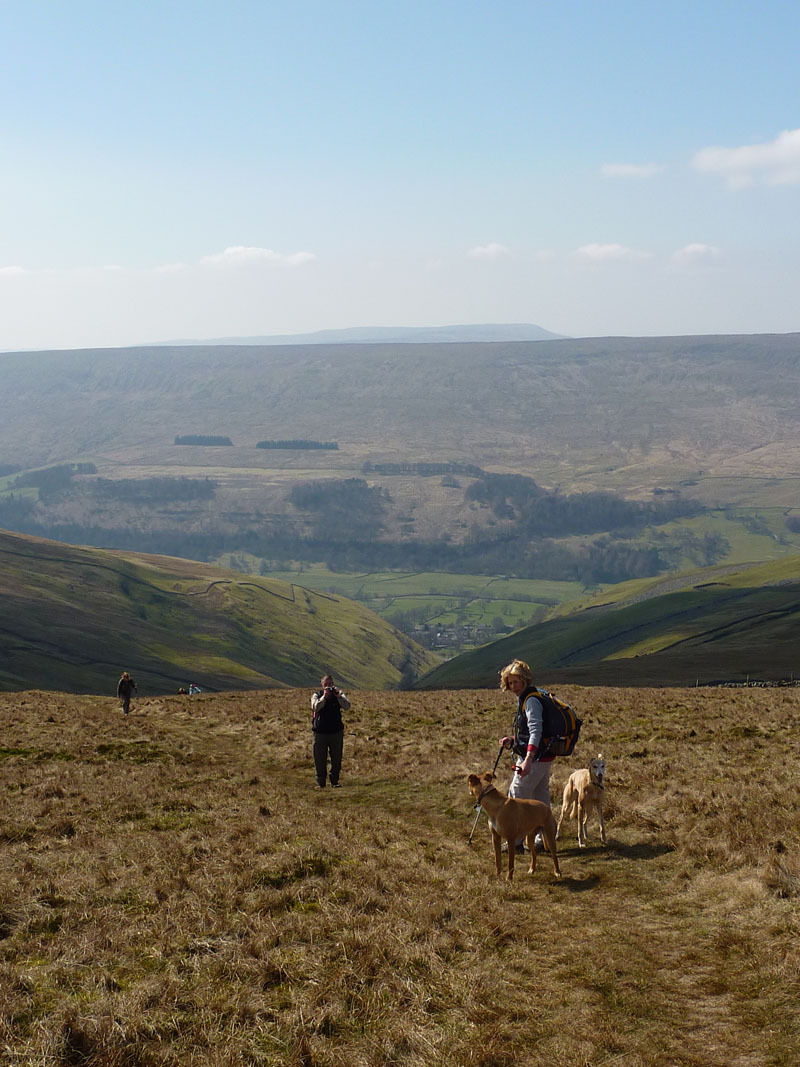 Walkers on Buckden